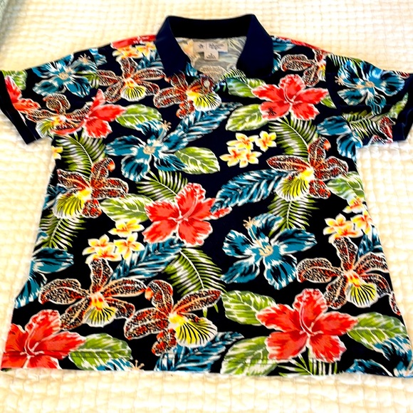 Original Penguin Floral Print Polo - Picture 3 of 7